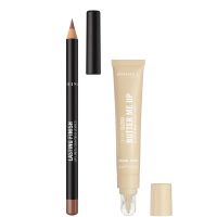 rimmel butter me up  lasting finish lip bundle various shades - 001 vanilla frost