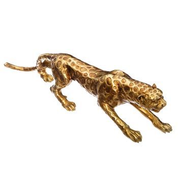 Tema Leopardo Dorado L 79 Cm