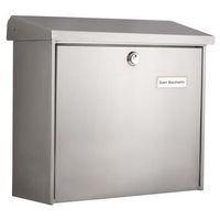 burg-wachter buzon comfort 3913 ni acero inoxidable plateado burg-wachter