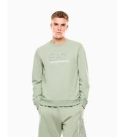 ea7 para hombre 7m001312af13512 sudadera visibility m verde 3xl casual deportivo algodon sportswear multideporte manga corta