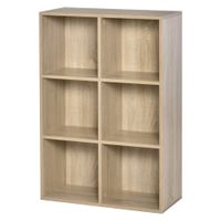 estanteria para libros 655x30x975 cm roble