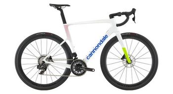 Bicicleta de carretera cannondale supersix evo 1 sram force axs 12v 700 mm blanca