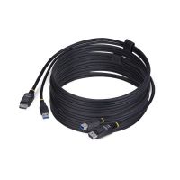 cable kvm displayport startechcom 31m usb 5gbps 4k60hz hdr10 universal
