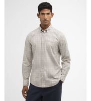 barbour para hombre msh5023 camisa lomond verde xxl casual algodon manga larga