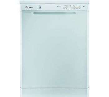 CDP 1LS57W Full-size NFC Dishwasher - White, White