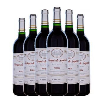 Vino Tinto Marqués De Legarda Rioja Crianza 75 Cl 14% Vol. (pack De 6 Unidades)