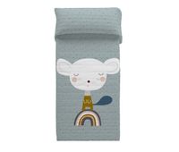 colcha bouti reversible susanita azul a 200x260 cm