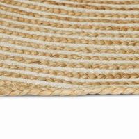alfombra natural y 80 x 150 cm yute