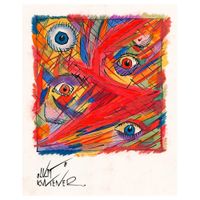 cuadro lienzo - lust - karl wiener - decoracion pared cm 40x50