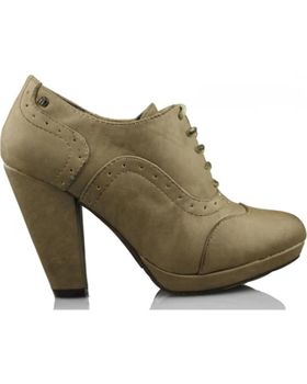 de MTNG MUSTANG BOTIN TACON W TAUPE