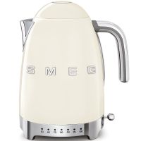 smeg klf04creu hervidor de agua 17l 2400w crema