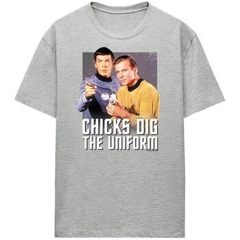 Star Trek Camiseta Chicks Dig para mujer