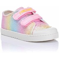 pablosky zapatillas zapatilla en lona con glitter - barefoot para nina
