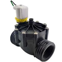 electrovalvula rpe 1 9v serie profesional con regulador de caudal