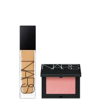 nars natural longwear foundation 30ml and nars blush orgasm 48g bundle various shades - stromboli