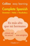 easy learning complete spanish grammar verbs and vocabulary 3 books i