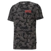 camiseta puma core camo aop negra