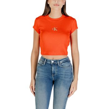 Calvin Klein Jeans Camiseta MONOGRAM BABY TEE LV047AB802 para mujer