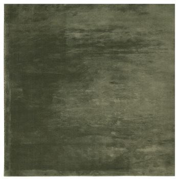 Alfombra Pelo Corto Suave Lavable Huarte Verde Bosque 240x240cm Vidaxl