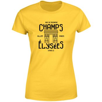 Champs Elysees Winner Women's T-Shirt - Yellow - XXL - Yellow