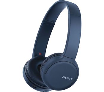 SONY WH-CH510 Wireless Bluetooth Headphones - Blue, Blue