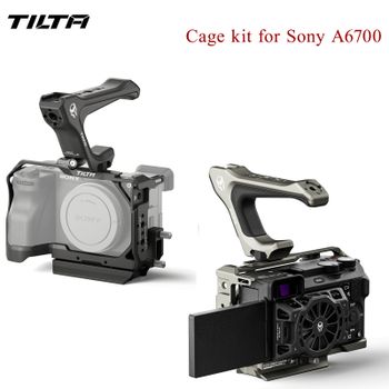 Jaula TILTA para cámara Sony A6700, kit ligero para sistema de refrigeración de cámara Dsrl TA-T54-FCC