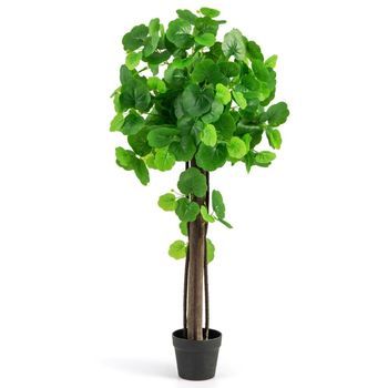 Manzano Silvestre Artificial En Maceta Con Tronco De Madera Auténtica Y Ramas Ajustables Natural 13 Cm