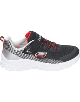 Zapatilla Skechers Microspec Ii Zovrix Negra 403924l-bksr 34