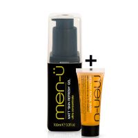 men-u matt skin refresh gel and healthy facial wash bundle