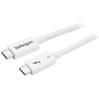 cable 05m thunderbolt 3 usb-c blanco compatible displayport