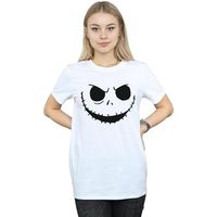 disney camiseta nightmare before christmas jacks face para mujer