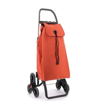 Carro Rolser I-max Ecoimax 6 Ruedas Sube Escaleras Plegable - Mandarina