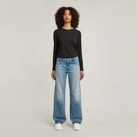 g-star raw jeans d22889-d436 judee loose-c947 sun faded air force blue para mujer