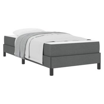 Cama Tapizada 203x90x45 Cm  - Gris