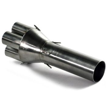 Tubo de escape BMW K 100 4-1 recto izquierdo