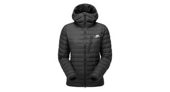 Chaqueta con capucha mountain equipment earthrise negra para mujer
