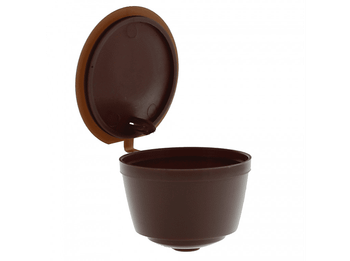 Cápsula reutilizable - Scanpart Coffeeduck, 3 cápsulas, Para Dolce Gusto
