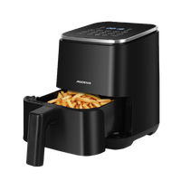 aigostar dot - freidora sin aceite 2l 1200w pantalla tactil led 8 programas
