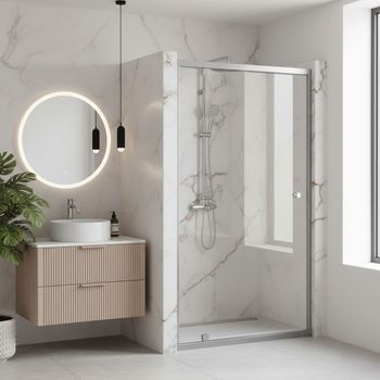 Portarrollos De Baño Rea Primo Swing 90 Chrome