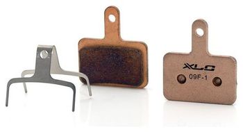 Par de pastillas de freno metalicas xlc bp s07 para shimano y tektro