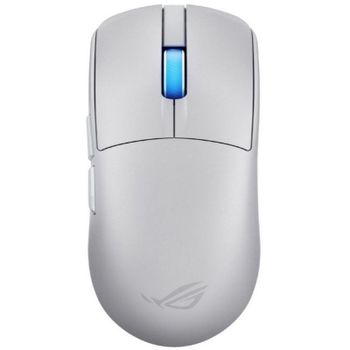 ASUS ROG Harpe II Ace Ratón Gaming eSports Inalámbrico Sensor Óptico AimPoint Pro 42000DPI Blanco Luna