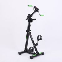 ejercitador ajustable para piernas y brazos ecode fisiotech con rodillos de masaje y pantalla lcd uso analogico regulable en anchura y en altura eco-806