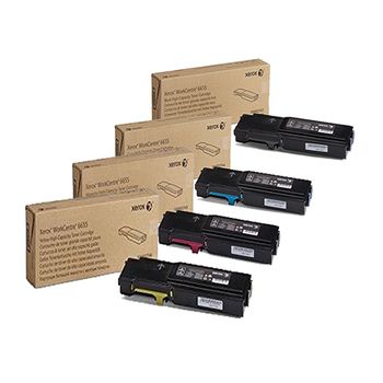 Xerox 106R02747/44/45/46 Full Set Original High Capacity Toners (4 Pack)