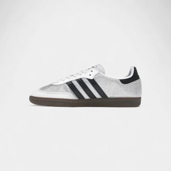 adidas Deportivas Moda Samba OG Rhinestone Crystal White Silver (Women's) para hombre