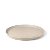 bandeja de polipropileno taupe mate diam 40 cm