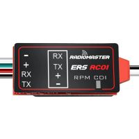 radiomaster ers-rc01 plug and play cdi tacometro de motor a gas para receptores pwm compatibles de expresslrs