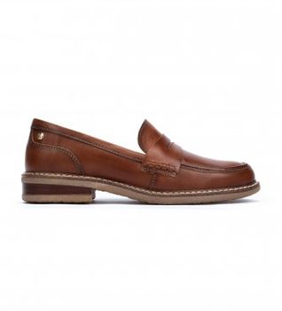 Pikolinos para mujer. W8J-3541 Mocasine sde piel Aldaya W8J-3541 cuero (36), Plano, 1 a 3cm, Ninguno, Casual