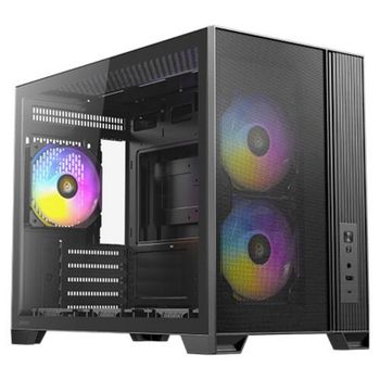 Caja PC Antec FLUX M Micro ATX ARGB Frontal malla Vidrio templado