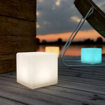 Mini Solar/USB Shapelight Cube