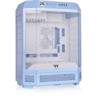 caja pc thermaltake the tower 600 hydrangea blue atx mid-tower con cristal templado